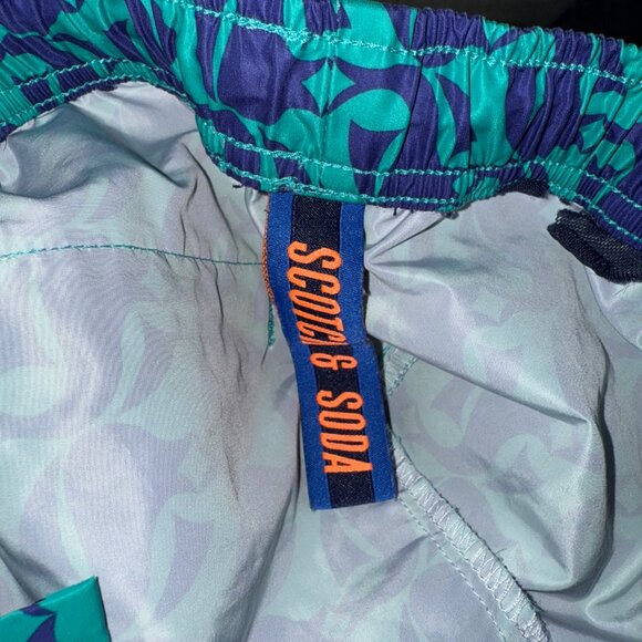 Scotch & Soda Printed Swim Trunks - Picture 4 of 5